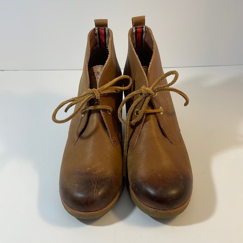 Sperry Top Sider Booties Tan Size 7